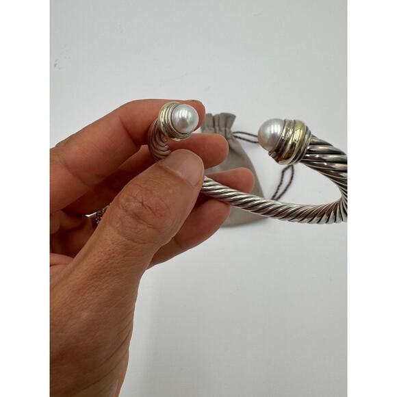 David Yurman 7mm Classic Cable Bracelet in Sterling Silver - Picture 4 of 14